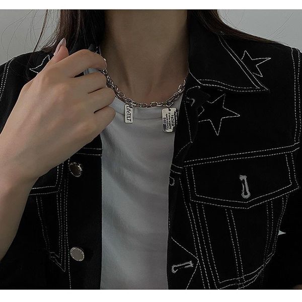 chokers personality square metal multilayer hip hop long chain cool simple necklace for women men jewelry gifts, Golden;silver
chokers personality square metal multilayer hip hop long chain cool simple necklace for women men jewelry gifts, Golden;silver