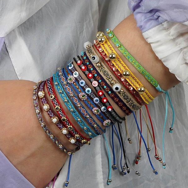 charm bracelets vintage handmade weave braided bracelet women glass beads bohemia nepal ethnic gift jewelry wholesale dd-201, Golden;silver
charm bracelets vintage handmade weave braided bracelet women glass beads bohemia nepal ethnic gift jewelry wholesale dd-201, Golden;silver