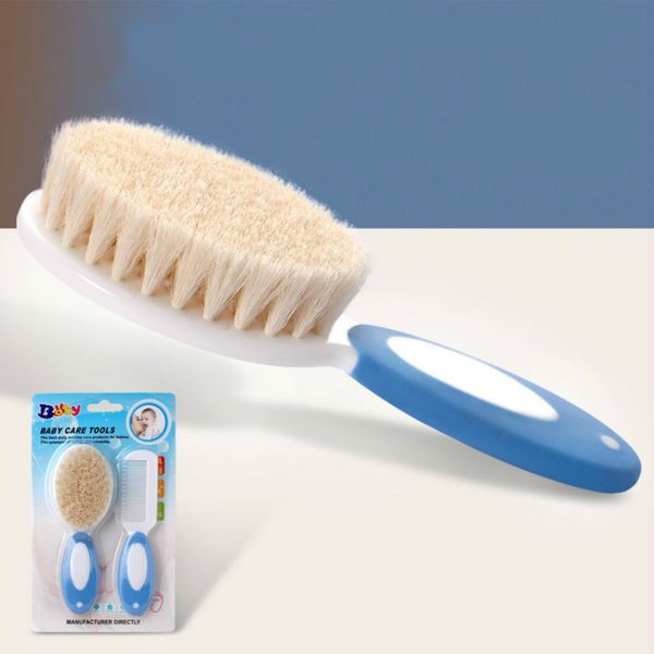 baby pure natural wool hair brush child comb hairbrush for newborn head massager bath tools care cleaning brush supplies, Silver
baby pure natural wool hair brush child comb hairbrush for newborn head massager bath tools care cleaning brush supplies, Silver