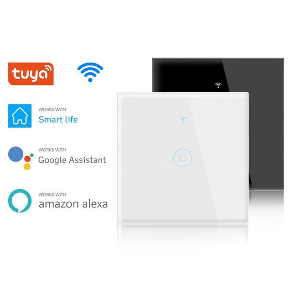 smart home control eu 1/2/3 gang tuya wifi switch with luxuray glass panel touch sensor wall voice work alexa google
smart home control eu 1/2/3 gang tuya wifi switch with luxuray glass panel touch sensor wall voice work alexa google