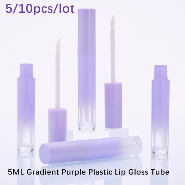 5/10pcs/lot 5ml gradient purple plastic lip gloss tube diy lip gloss containers bottle empty cosmetic container makeup organizer
5/10pcs/lot 5ml gradient purple plastic lip gloss tube diy lip gloss containers bottle empty cosmetic container makeup organizer