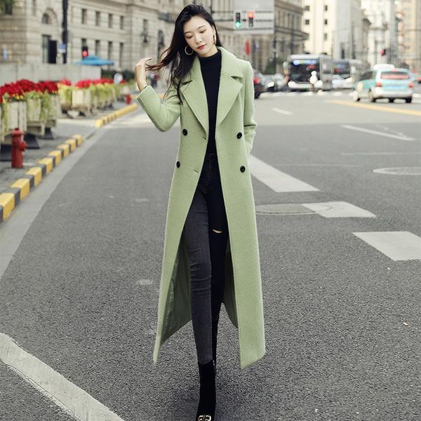 women's wool & blends women autumn winter outwear elegant warm solid plus size retro buttons jacket female loose long woolen coats w806, Black
women's wool & blends women autumn winter outwear elegant warm solid plus size retro buttons jacket female loose long woolen coats w806, Black