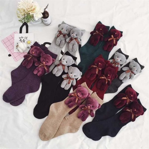 cartoon bear wool sock warm thick autumn and winter wholesale price 8colors 211204, Black;white
cartoon bear wool sock warm thick autumn and winter wholesale price 8colors 211204, Black;white