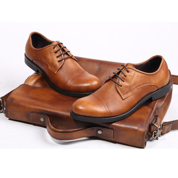 New Mens Formal Shoes Business Dress Shoes Genuine Leather Handmade Lace-up Casual Wedding Party Flats for Men E63, Blue
New Mens Formal Shoes Business Dress Shoes Genuine Leather Handmade Lace-up Casual Wedding Party Flats for Men E63, Blue