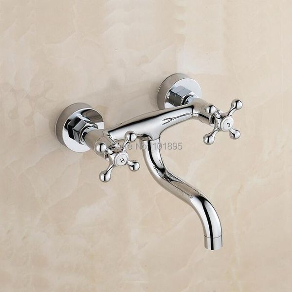 kitchen faucets wall mounted brass material chrome plated & cold water of dual handle faucet
kitchen faucets wall mounted brass material chrome plated & cold water of dual handle faucet