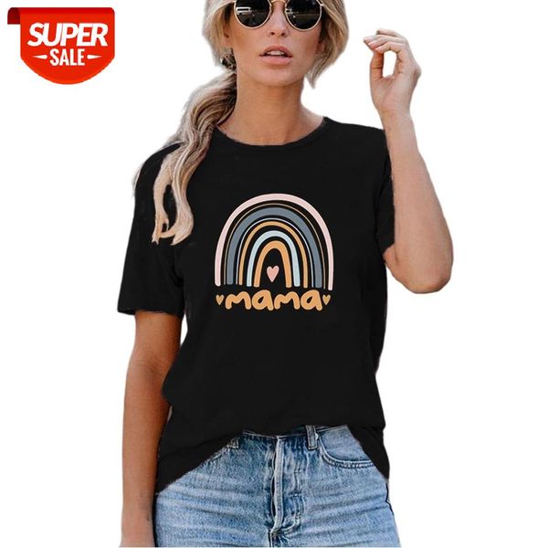 rainbow mama letter print t shirt women casual short sleeve o neck loose tshirt 2021 new summer female tee shirt streetwear #cz9a, White
rainbow mama letter print t shirt women casual short sleeve o neck loose tshirt 2021 new summer female tee shirt streetwear #cz9a, White