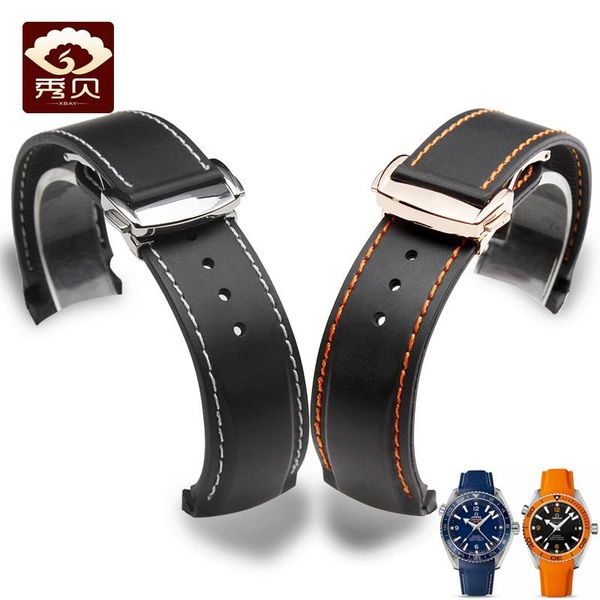 watch bands grade silicone rubber stitching straps black blue red diving waterproof watchband with folding buckle 20mm 22mm for omg men, Black;brown
watch bands grade silicone rubber stitching straps black blue red diving waterproof watchband with folding buckle 20mm 22mm for omg men, Black;brown