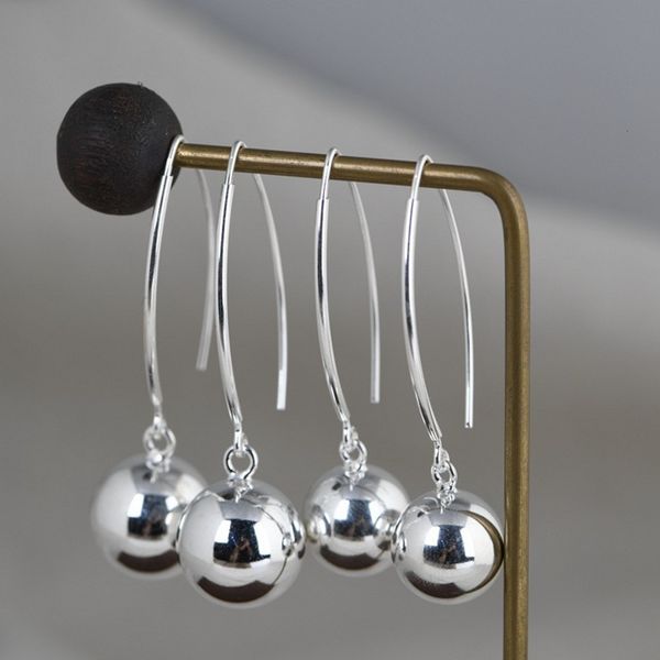 2021 new temperament fashion pure s925 female 925 sier beads round bead earrings for women chgc, Silver
2021 new temperament fashion pure s925 female 925 sier beads round bead earrings for women chgc, Silver