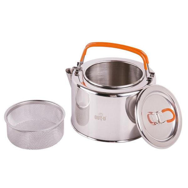 water bottle outdoor camping 1l kettle stainless steel tea pot coffee with infuser for hiking backpacking picnic
water bottle outdoor camping 1l kettle stainless steel tea pot coffee with infuser for hiking backpacking picnic