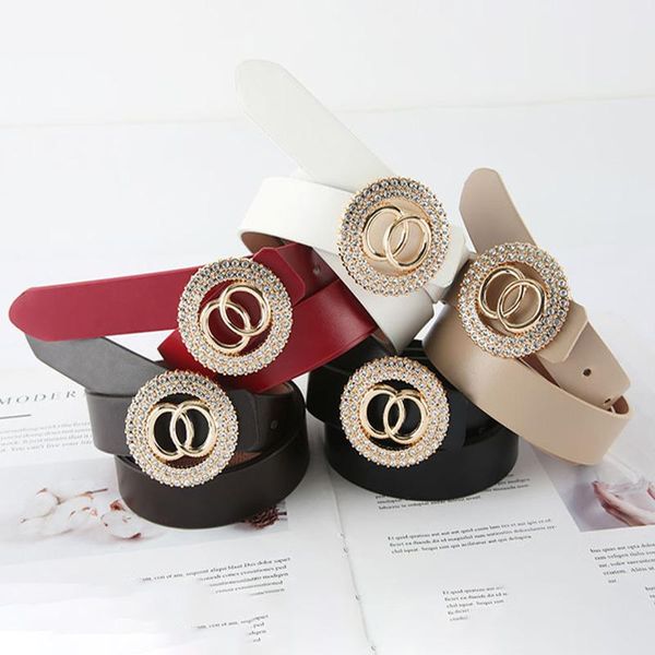 fashion women belts rhinestone buckle double circle leather waist belt all-match jeans casual punk female waistband, Black;brown
fashion women belts rhinestone buckle double circle leather waist belt all-match jeans casual punk female waistband, Black;brown