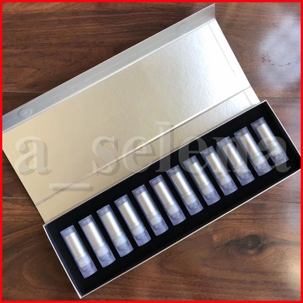 new lip makeup set rouge matte lipstick lip stick long lasting 12pcs/set transparent tube lipkit silver box
new lip makeup set rouge matte lipstick lip stick long lasting 12pcs/set transparent tube lipkit silver box