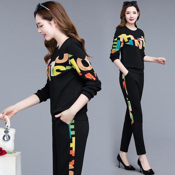 casual fashion women's suit two piece set plus size 4xl tracksuit for women year-old female costume ensemble femme survetement, Gray
casual fashion women's suit two piece set plus size 4xl tracksuit for women year-old female costume ensemble femme survetement, Gray