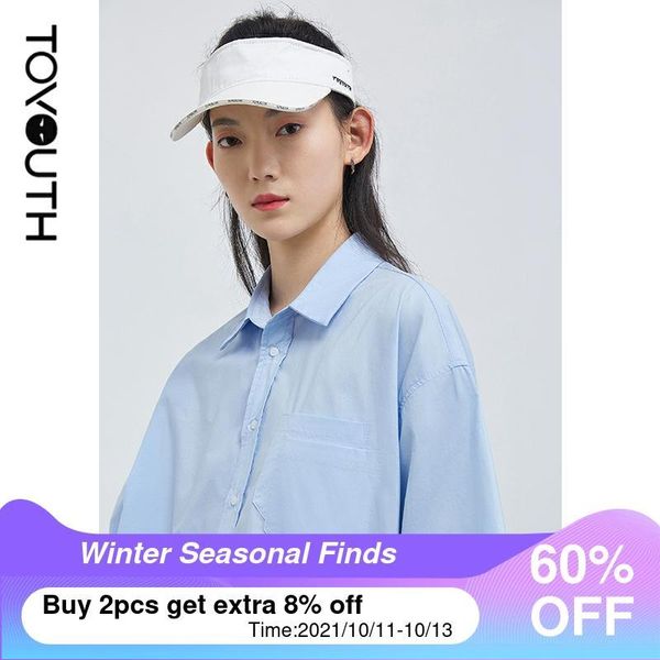 women's blouses & shirts toyouth women 2021 summer short drop shoulders sleeve loose blouse solid color blue white classic preppy style
women's blouses & shirts toyouth women 2021 summer short drop shoulders sleeve loose blouse solid color blue white classic preppy style
