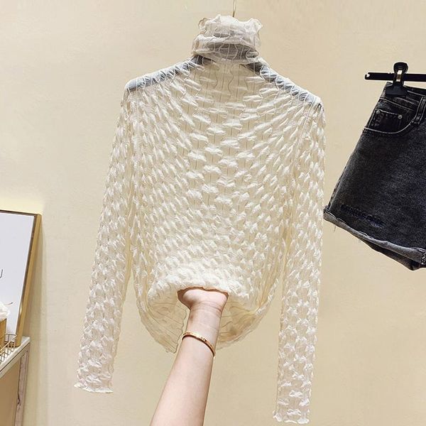 women's blouses & shirts autumn long sleeve turtleneck blouse shirt women blusas mujer de moda 2021 clothing blusa e95, White
women's blouses & shirts autumn long sleeve turtleneck blouse shirt women blusas mujer de moda 2021 clothing blusa e95, White