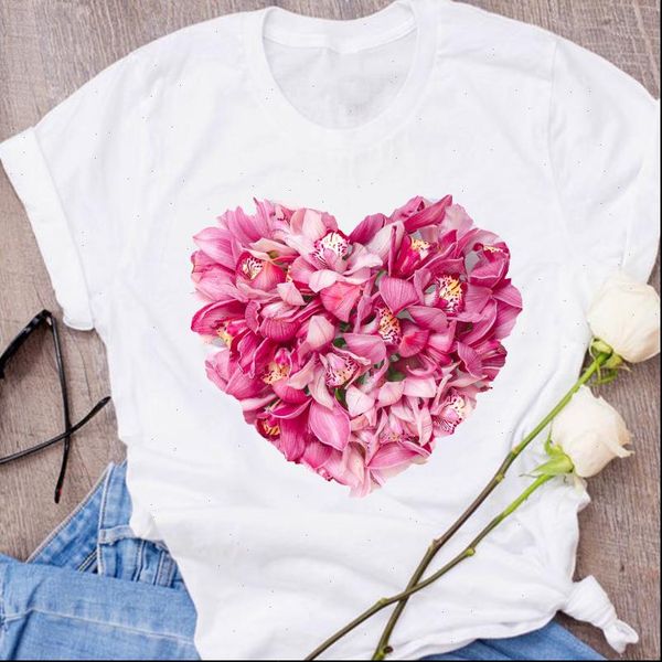 women graphic flower floral heart cute lover valentine 90s girl lady clothing tees print t shirt womens t shirt, White
women graphic flower floral heart cute lover valentine 90s girl lady clothing tees print t shirt womens t shirt, White