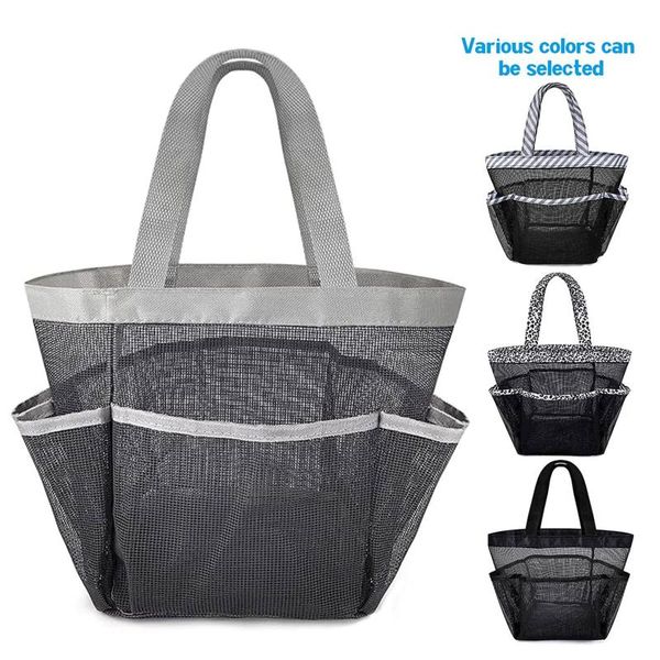 storage bags 8 pocket shower basket mesh portable hanging tote bag for beach bathroom honeymoon toiletry organizer travel accessories
storage bags 8 pocket shower basket mesh portable hanging tote bag for beach bathroom honeymoon toiletry organizer travel accessories