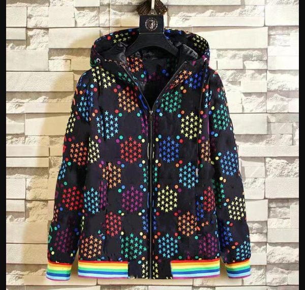 men's jacket winter long sleeve embroidered parker coat outdoor thick warm fashion clothing, Black
men's jacket winter long sleeve embroidered parker coat outdoor thick warm fashion clothing, Black