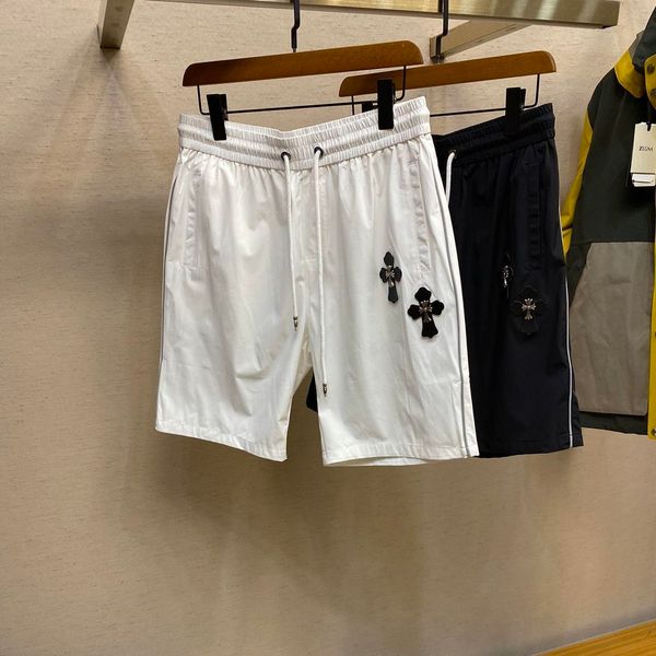 crosin 2021 crosin new shorts men's capris loose pajamas casual cross patch beach pants, White;black
crosin 2021 crosin new shorts men's capris loose pajamas casual cross patch beach pants, White;black