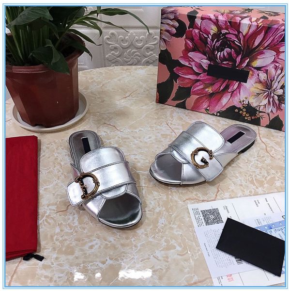 2021 fashion trend women slippers with original box dust bag shoes slippers true leather slide real leather silver golden sandals flat slipp, Black
2021 fashion trend women slippers with original box dust bag shoes slippers true leather slide real leather silver golden sandals flat slipp, Black