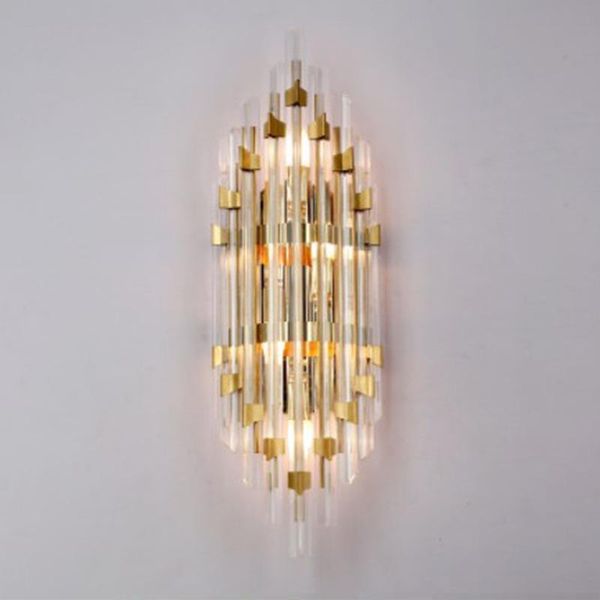 crystal wall lamp bedroom light crystal bedroom bedside living room corridor wall lamp cabecero de cama
