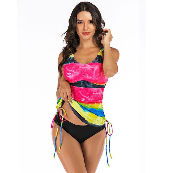 tankini suit color gradient swimsuit 2021 shorts two-piece print swimsuit surfing suit female beachwear summer
tankini suit color gradient swimsuit 2021 shorts two-piece print swimsuit surfing suit female beachwear summer