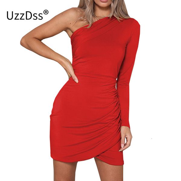 uzzdss one shoulder bodycon dress women autumn long sleeve ruched club dress winter ladies party dress ladies vestidos sh190722, Black;gray
uzzdss one shoulder bodycon dress women autumn long sleeve ruched club dress winter ladies party dress ladies vestidos sh190722, Black;gray