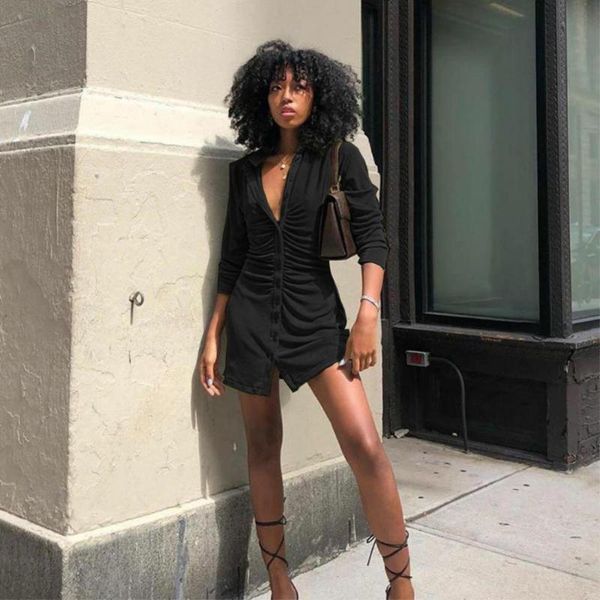 casual dresses elegant office lady long sleeve velvet shirt mini dress turn down collar button pleated short vestidos solid autumn, Black;gray
casual dresses elegant office lady long sleeve velvet shirt mini dress turn down collar button pleated short vestidos solid autumn, Black;gray