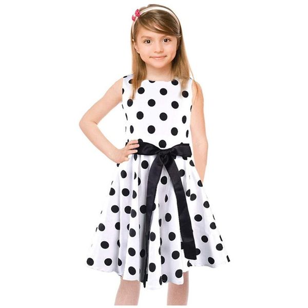 girl's dresses baby girl dress kids girls vintage sleeveless polka dot princess swing rockabilly party outfit robe#45, Red;yellow
girl's dresses baby girl dress kids girls vintage sleeveless polka dot princess swing rockabilly party outfit robe#45, Red;yellow