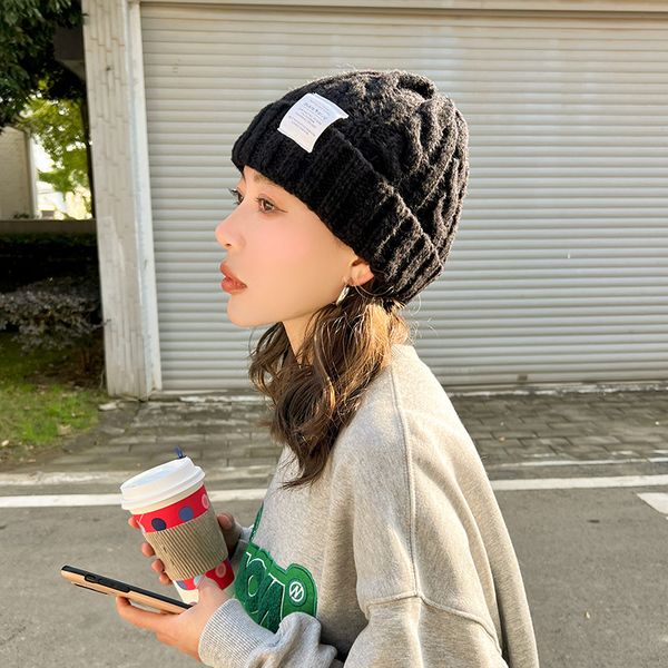 2121 new ins solid color twist hat female korean autumn winter student warm and versatile knitted hat, Blue;gray
2121 new ins solid color twist hat female korean autumn winter student warm and versatile knitted hat, Blue;gray