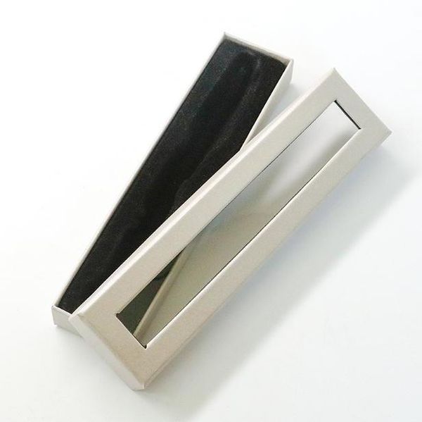 16.5x4x2.5cm pen box paper box general creative gift packaging cardboard carton paper with plastic pvc window wholesale
16.5x4x2.5cm pen box paper box general creative gift packaging cardboard carton paper with plastic pvc window wholesale