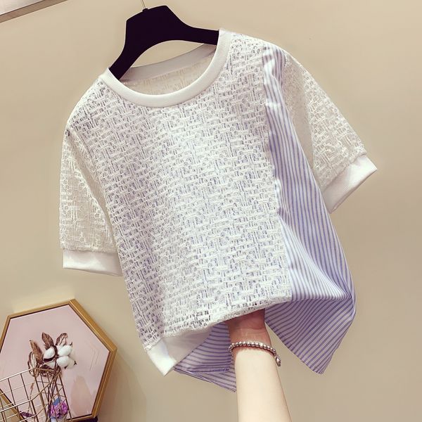 irregular rent panel short mango-mango spring woman summer 2021 new korean style loose t-shirt tshirt 6qvg, White
irregular rent panel short mango-mango spring woman summer 2021 new korean style loose t-shirt tshirt 6qvg, White