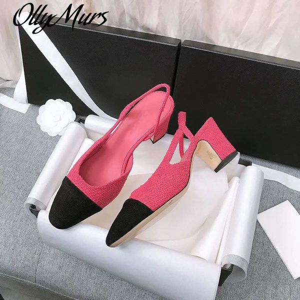 dress shoes ollymurs women slingback fashion lady classical brand desginer heels pumps design luxury tweed designer woman, Black
dress shoes ollymurs women slingback fashion lady classical brand desginer heels pumps design luxury tweed designer woman, Black