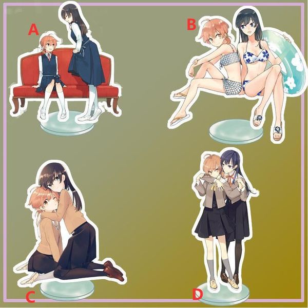 keychains anime stand bloom into you koito yuu nanami touko acrylic figure display deskdecoration 15cm, Silver
keychains anime stand bloom into you koito yuu nanami touko acrylic figure display deskdecoration 15cm, Silver