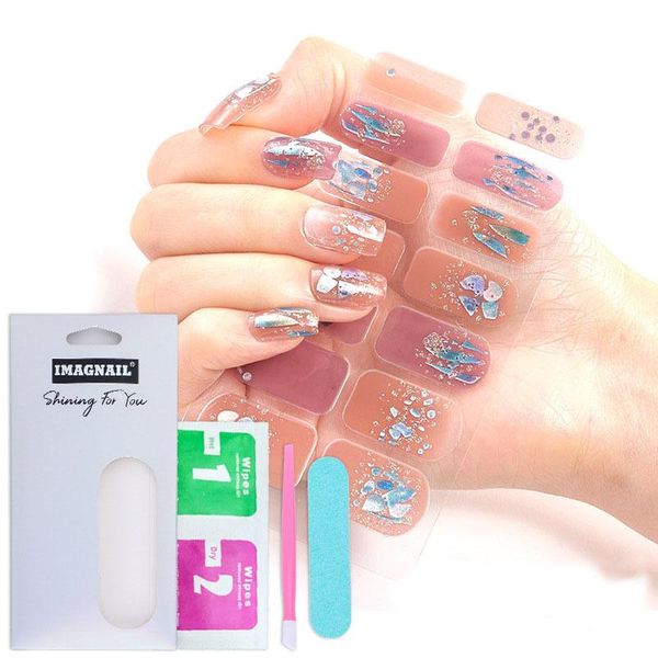 false nails environmentally friendly finger nail stickers waterproof durable full 3d with designs, Red;gold
false nails environmentally friendly finger nail stickers waterproof durable full 3d with designs, Red;gold