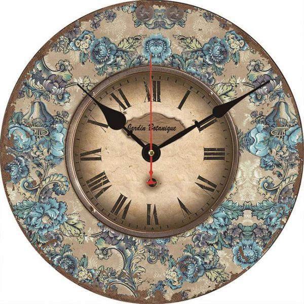 celadon floral roman round wall clock for home decor no ticking living room sound rustic clock retro wooden wall
celadon floral roman round wall clock for home decor no ticking living room sound rustic clock retro wooden wall