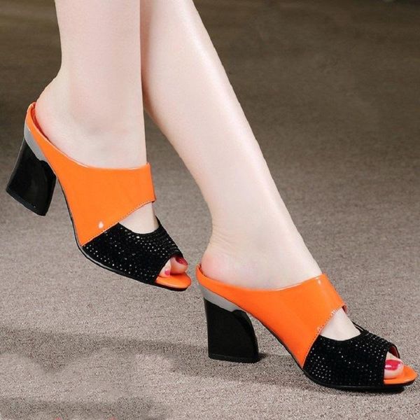 dress shoes 35-40 size summer women shoe 4cm-5cm heel open toe hollow sandals fashion korean square slippers, Black
dress shoes 35-40 size summer women shoe 4cm-5cm heel open toe hollow sandals fashion korean square slippers, Black