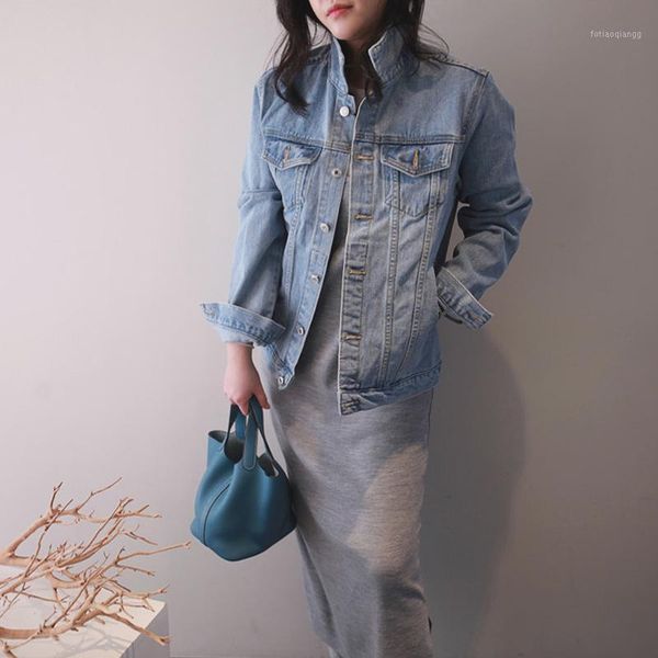 denim jeans oversized women's outerwear spring autumn winter clothes jackets for woman clothing 2021 coats female a6262, Black;brown
denim jeans oversized women's outerwear spring autumn winter clothes jackets for woman clothing 2021 coats female a6262, Black;brown