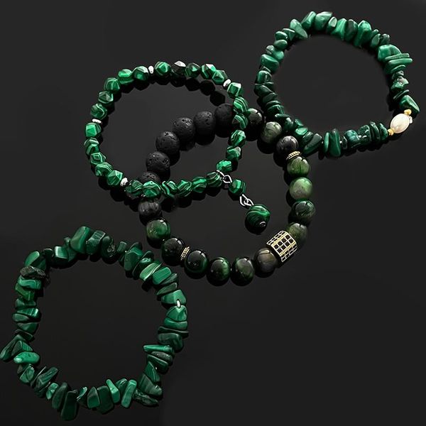 beaded, strands green natural stone bracelet jewelry set 6mm faceted malachite 8mm round tiger eye beads strand couple bracelets wholesale, Black
beaded, strands green natural stone bracelet jewelry set 6mm faceted malachite 8mm round tiger eye beads strand couple bracelets wholesale, Black