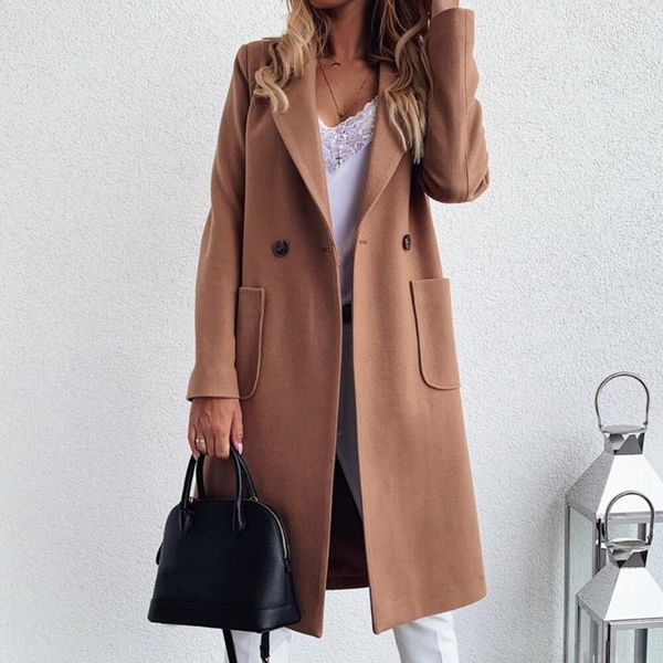 outerwear office ladies causal long overcoat autumn winter casual solid jacket fashion women trench coat plus size coats, Tan;black
outerwear office ladies causal long overcoat autumn winter casual solid jacket fashion women trench coat plus size coats, Tan;black