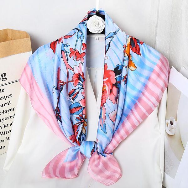 scarves women sun proof beach shawl flower printed elegant square 90x90cm hijab bandana imitated silk scarf foulard, Blue;gray
scarves women sun proof beach shawl flower printed elegant square 90x90cm hijab bandana imitated silk scarf foulard, Blue;gray