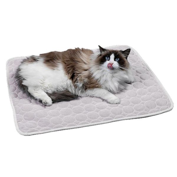 cat beds & furniture 1pc pet cooling mat creative breathable sleep pad for summer dog bed nest accessories supplies
cat beds & furniture 1pc pet cooling mat creative breathable sleep pad for summer dog bed nest accessories supplies
