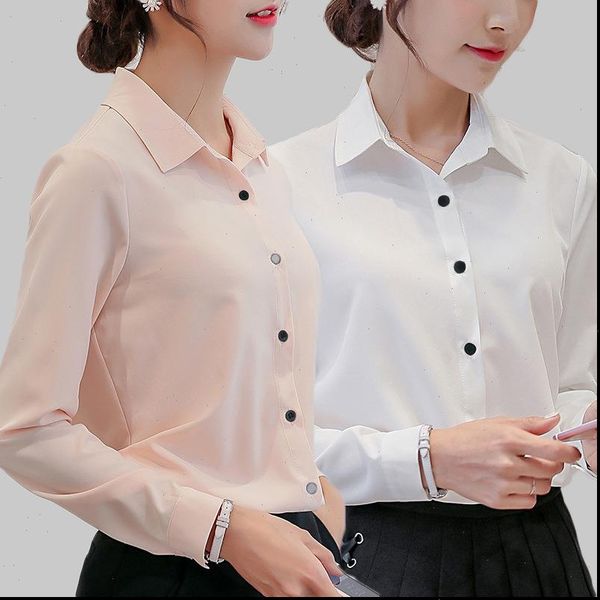 blouse women chiffon office career shirts 2021 fashion casual long sleeve blouses femme blusa, White
blouse women chiffon office career shirts 2021 fashion casual long sleeve blouses femme blusa, White