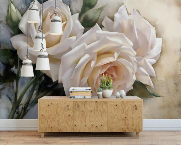 wallpapers drop modern home interior decoration wallpaper elegant retro vintage white rose hand painted background wall
wallpapers drop modern home interior decoration wallpaper elegant retro vintage white rose hand painted background wall