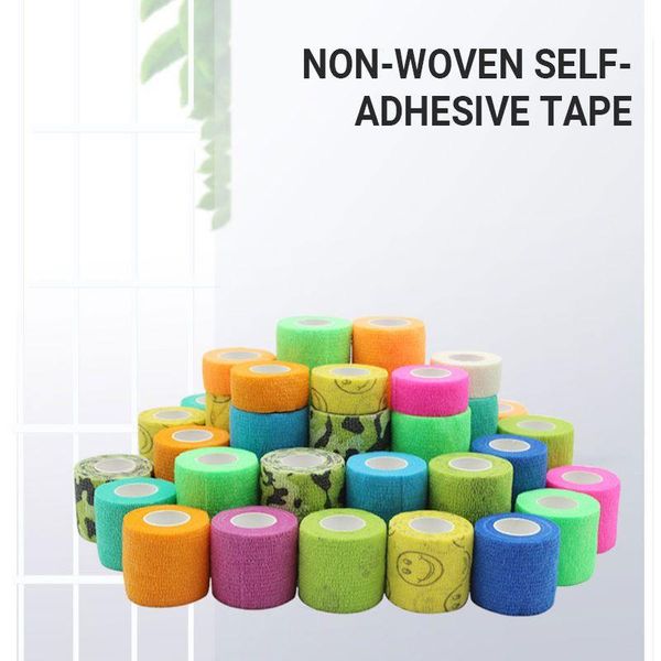2.5cm sports ankle self-adhesive bandage non-woven fabric pet elastic bandage tape protective gear knee elbow support pad, Black;gray
2.5cm sports ankle self-adhesive bandage non-woven fabric pet elastic bandage tape protective gear knee elbow support pad, Black;gray