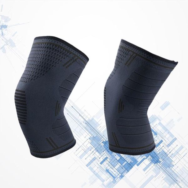 a pair of cycling knee support braces silicone non-slip sports kneepad fitness running elastic sports knee pad (rand, Black;gray
a pair of cycling knee support braces silicone non-slip sports kneepad fitness running elastic sports knee pad (rand, Black;gray