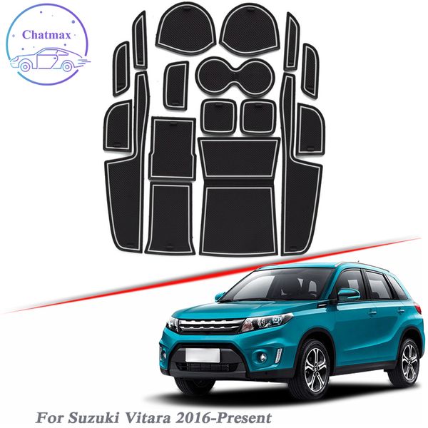 with car brand logo 17pcs car styling for suzuki vitara 2016-present latex gate slot pad interior door groove mat non-slip dust accessories
with car brand logo 17pcs car styling for suzuki vitara 2016-present latex gate slot pad interior door groove mat non-slip dust accessories