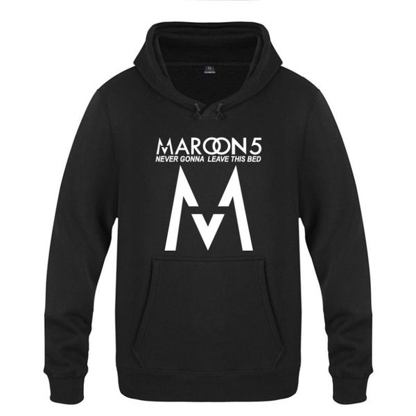 men's hoodies & sweatshirts maroon5 rock men fleece long sleeve hooded sweatshirt winter hip hop fitness pullover streetwear moleton ma, Black
men's hoodies & sweatshirts maroon5 rock men fleece long sleeve hooded sweatshirt winter hip hop fitness pullover streetwear moleton ma, Black