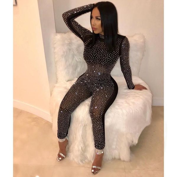 women's jumpsuits & rompers women jumpsuit elegant overalls sequin woman clothes 2021 drills very long sleeve turtleneck nightclub, Black;white
women's jumpsuits & rompers women jumpsuit elegant overalls sequin woman clothes 2021 drills very long sleeve turtleneck nightclub, Black;white