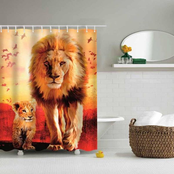 shower curtains cute lion printed frabic waterproof polyester curtain bathroom 10 with hooks
shower curtains cute lion printed frabic waterproof polyester curtain bathroom 10 with hooks