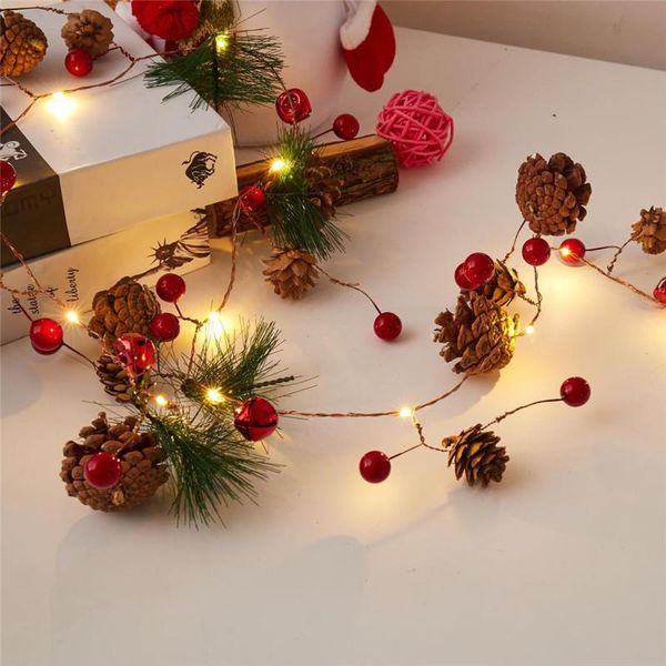 strings 2m christmas led string lights creative pine cone copper wire fairy home party tree room indoor decoration lamp
strings 2m christmas led string lights creative pine cone copper wire fairy home party tree room indoor decoration lamp